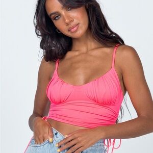 Princess polly hot pink top